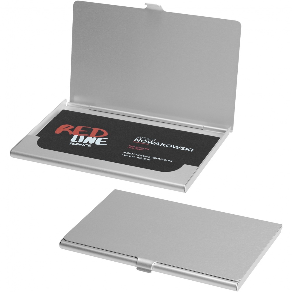 Logo trade promotional products image of: Shanghai business card holder
